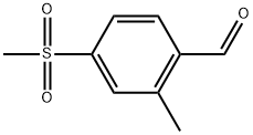 2-Methyl-4-(methylsulfonyl)benzaldehyde 구조식 이미지