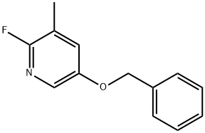 5-(benzyloxy)-2-fluoro-3-methylpyridine Structure