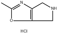 2-Methyl-5,6-dihydro-4H-pyrrolo[3,4-d]oxazole hydrochloride Structure