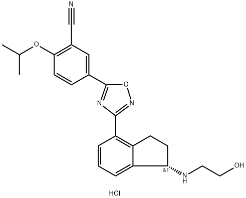 Ozanimod hydrochloride Structure