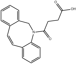 Dibenz[b,f]azocine-5(6H)-butanoic acid, γ-oxo- Structure