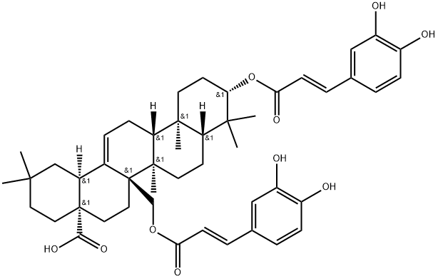 Myriceric acid C 구조식 이미지