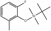 2-[[(1,1-Dimethylethyl)dimethylsilyl]oxy]-1-fluoro-3-methylbenzene Structure