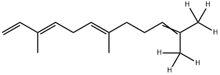 α-Farnesene-d6 Structure