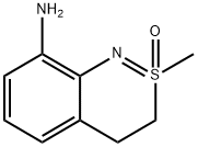 8-Amino-2-methyl-3,4-dihydro-2λ4-benzo[c][1,2]thiazine 2-oxide Structure