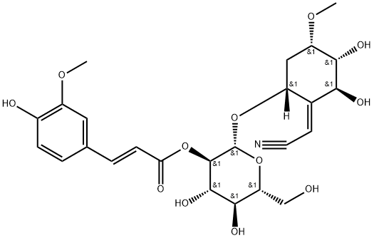 DEMETHYLSIMMONDSIN-2'-FERULATE, 4-(P) Structure