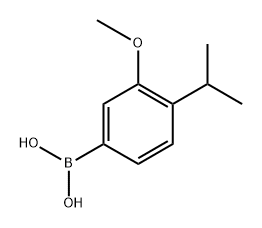 4-Isopropyl-3-methoxyphenylboronic acid Structure