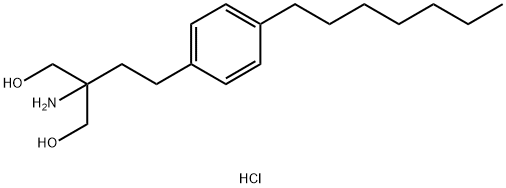 Heptyl Deoctyl FingoliMod Hydrochloride Structure