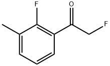 2-fluoro-1-(2-fluoro-3-methylphenyl)ethanone Structure