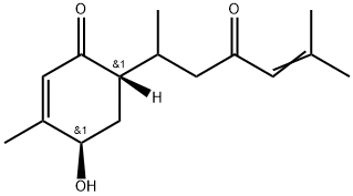 4α-Hydroxybisabola-2,10-diene-1,9-dione Structure