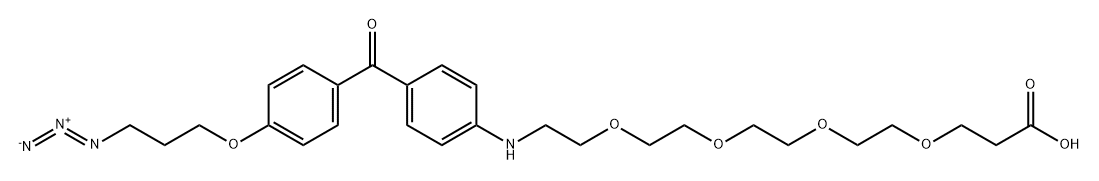 UV-Tracer azide acid Structure