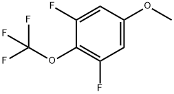 1,3-Difluoro-5-methoxy-2-(trifluoromethoxy)benzene Structure