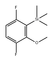 (3,6-difluoro-2-methoxyphenyl)trimethylsilane Structure