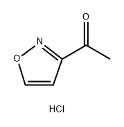 1-(Isoxazol-3-yl)ethanone  hydrochloride Structure