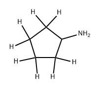 Cyclopentylamine-d8 Structure