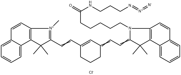 Cyanine7.5 azide 구조식 이미지