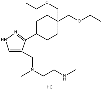 GSK3368715 dihydrochloride 구조식 이미지