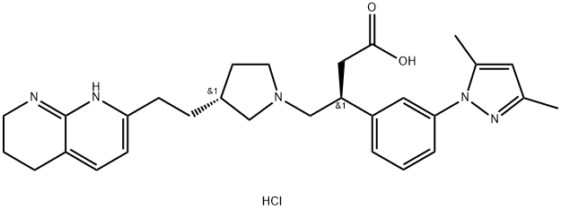 Integrin Antagonist 1 (hydrochloride) 구조식 이미지