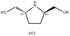 [5-(Hydroxymethyl)pyrrolidin-2-yl]methanol hydrochloride Structure