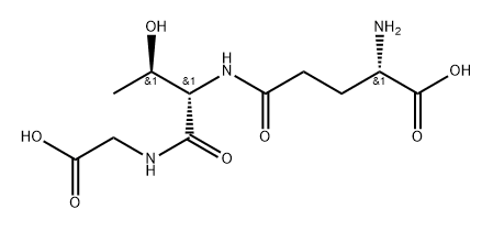 gama-Glu-Thr-Gly Structure