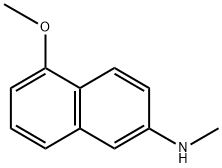 5-Methoxy-N-methylnaphthalen-2-amine Structure