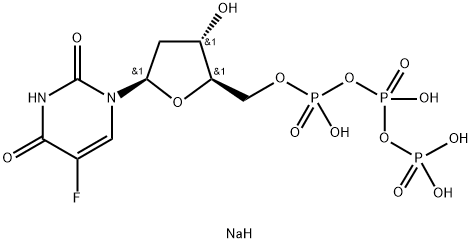 2'-Deoxy-5-fluorouridine-5'-triphosphate sodium salt Structure