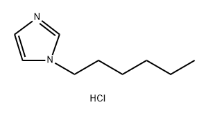 1H-Imidazole, 1-hexyl-, hydrochloride (1:1) Structure