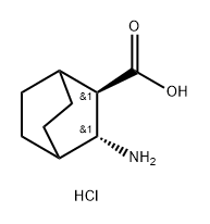 rel-(2R,3R)-3-aminobicyclo[2.2.2]octane-2-carboxylic acid hydrochloride Structure