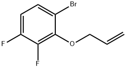 1-Bromo-3,4-difluoro-2-(2-propen-1-yloxy)benzene Structure