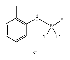 potassium trifluoro(2-methylbenzyl)borate Structure