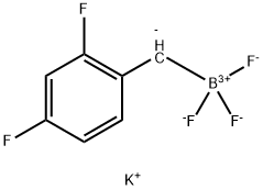 Potassium (2,4-difluorobenzyl)trifluoroborate 구조식 이미지