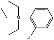 1-Chloro-2-(triethylsilyl)benzene Structure