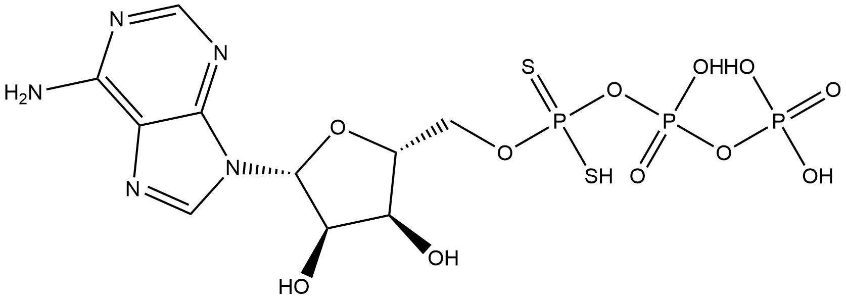 SPS ATP 100mM Sodium Solution Structure