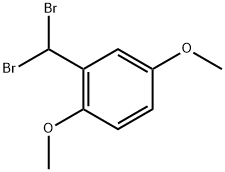 2-(Dibromomethyl)-1,4-dimethoxybenzene Structure