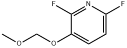 2,6-Difluoro-3-(methoxymethoxy)pyridine Structure