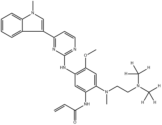 Osimertinib Impurity 28 구조식 이미지