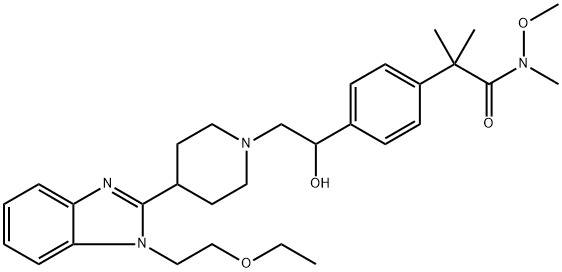 1'-Hydroxy Bilastine Weinreb's Amide Structure
