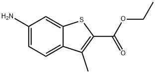 Ethyl 6-amino-3-methylbenzo[b]thiophene-2-carboxylate Structure