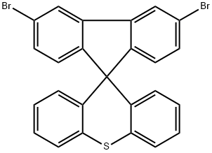 3,6-Dibromospiro[9H-fluorene-9,9′-[9H]thioxanthene] Structure