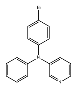 5-(4-Bromophenyl)-5H-pyrido[3,2-b]indole Structure