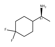 (S)?-?1-?(4,?4-?difluorocyclohexyl)?ethan-?1-?amine Structure