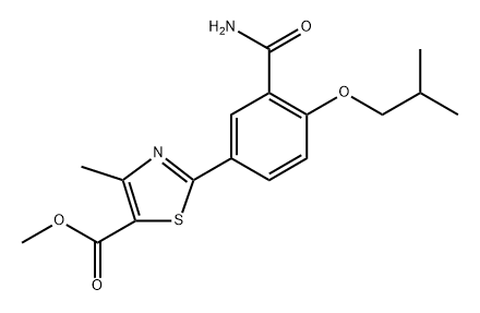 Febuxostat Impurity 25 Structure