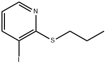 3-Iodo-2-(propylthio)pyridine Structure