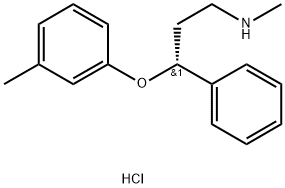 (3R)-Nmethyl-3-(3-methylphenoxy)-3-phenylpropan-1-amine Structure