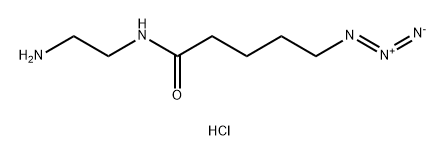 N-(2-aminoethyl)-5-azidopentanamide Structure