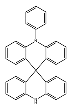 10-Phenyl-9,9′-spirobi[acridine] Structure