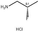 (S)-2-fluoropropan-1-amine HCl Structure