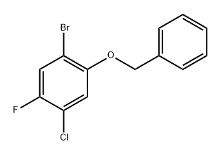 1-(Benzyloxy)-2-bromo-5-chloro-4-fluorobenzene Structure