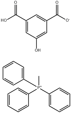 Methyltriphenylphosphonium, 5-hydroxy-1,3-benzenedicarboxylate (1:1) Structure