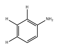 Benzen-2,3,4-d3-amine Structure